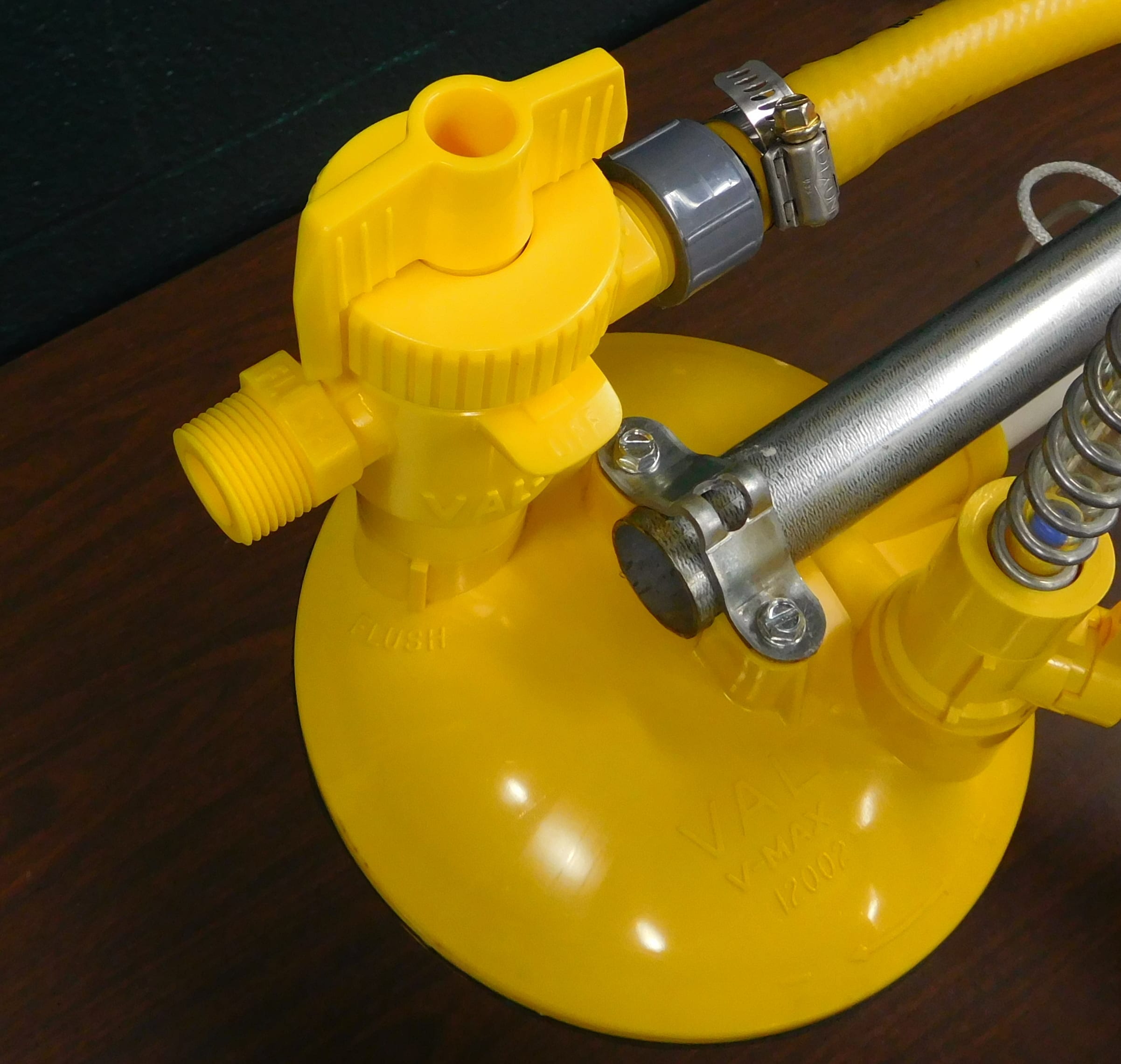 flushing intake end